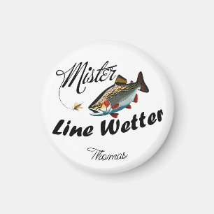 Mister Castaway Rainbow Trout  Magnet