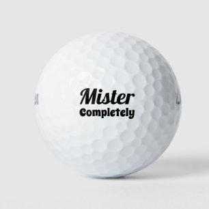 Mister Completely Golf Balls