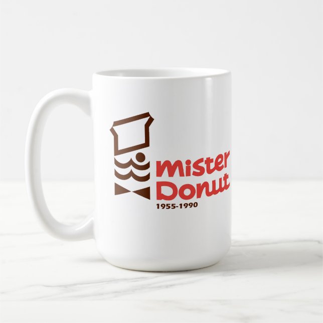 Mister Doughnut, Mr. Doughnut Coffee Mug (Left)
