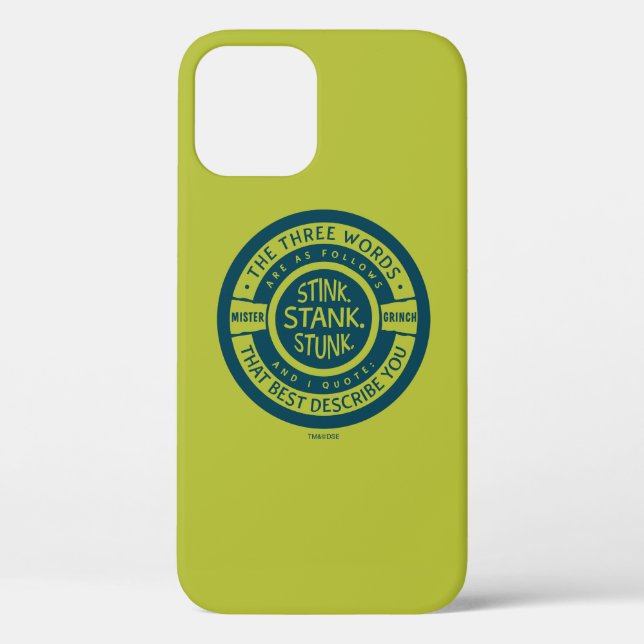 Mister Grinch | Stink Stank Stunk Case-Mate iPhone Case (Back)