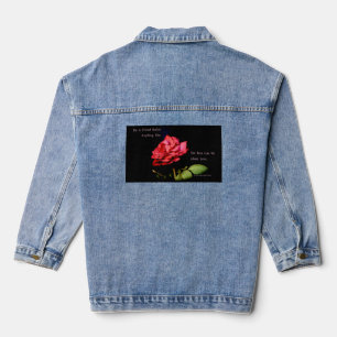 "Mister Lincoln" ~ "Before" Denim Jacket
