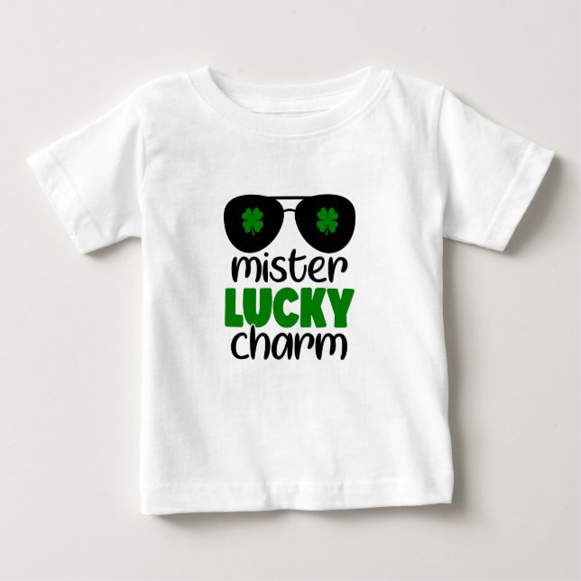 Mister Lucky Charm Baby T-Shirt (Front)
