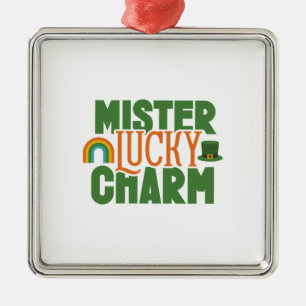 Mister Lucky Charm Metal Tree Decoration
