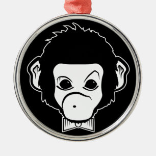 mister monkey metal tree decoration