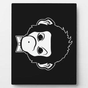 mister monkey plaque
