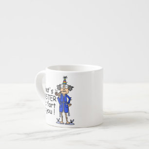 Mister Old Fart Birthday Humour Espresso Cup