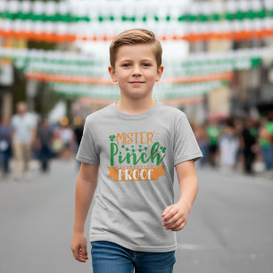 Mister Pinch Proof St Patrick T-Shirt for Kids