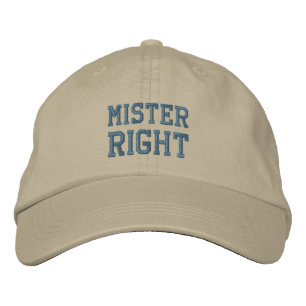 MISTER RIGHT cap