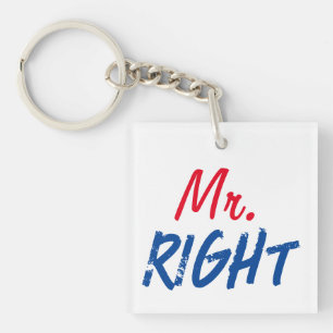 Mister Right Key Ring
