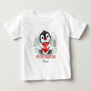 Mister Valentine baby boy personalised T-Shirt