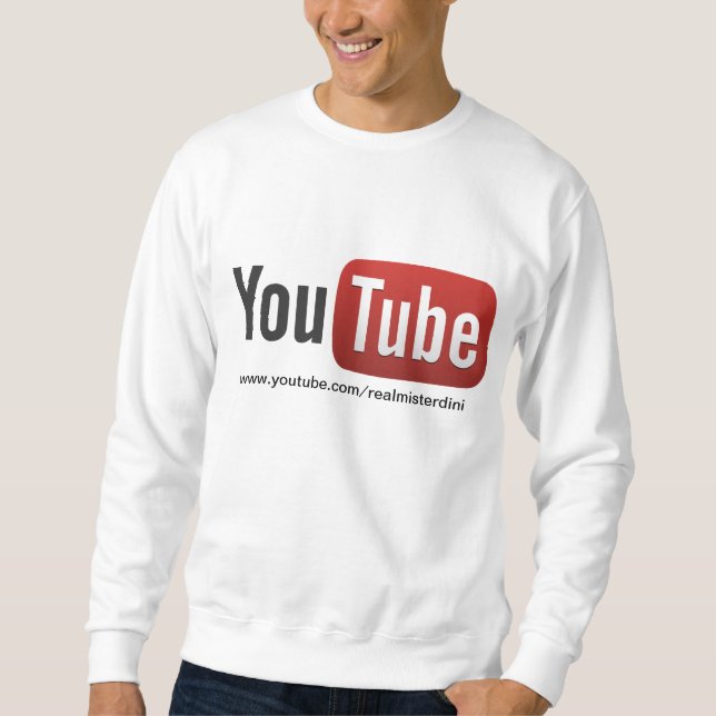 misterdini youtube channel sweatshirt (Front)