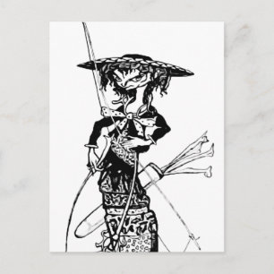 Mistigris from "The City Curious" Postcard