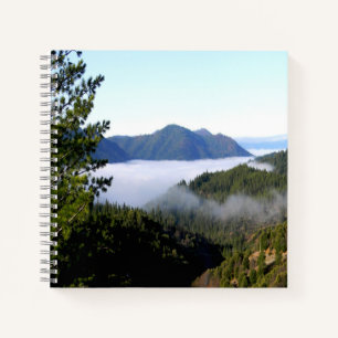 Misting morning fog.... notebook