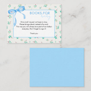 Mistletoe Books for Baby Insert Card