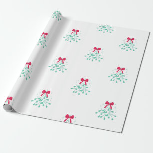 Mistletoe Christmas Wrapping Paper