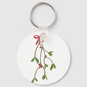 Mistletoe Key Ring