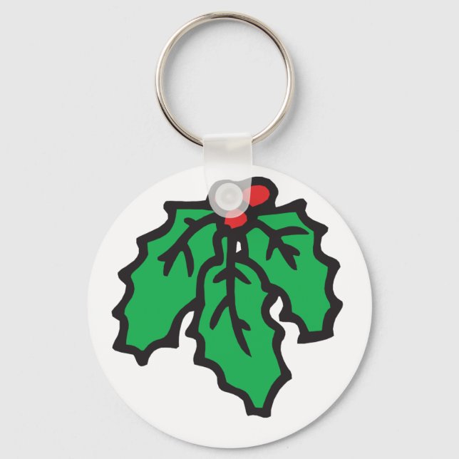 Mistletoe Keychain (Front)