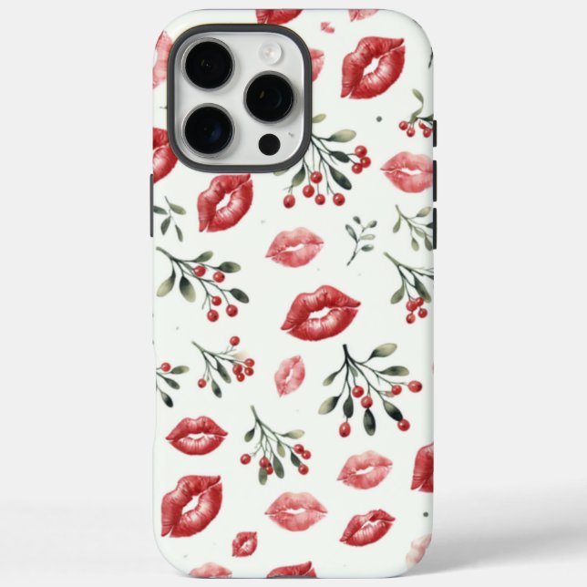 Mistletoe Kisses  Case-Mate iPhone Case (Back)