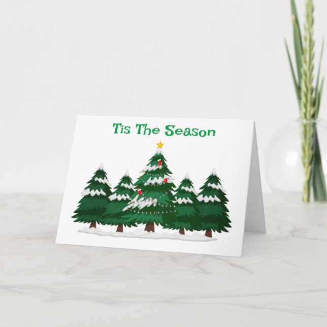 **MISTLETOE** MAKES THE WORLD GO ROUND CARD (Front)