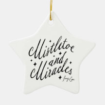 Mistletoe & Miracles Spiritual Christmas Ornament