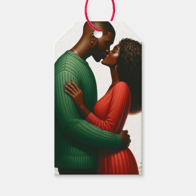 Mistletoe Moments 1 Gift Tag (Front)