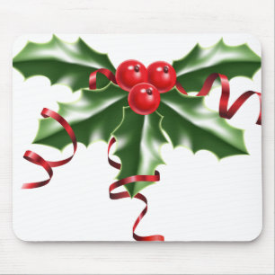 Mistletoe Mouse Pad