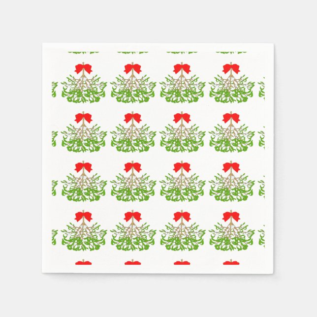 Mistletoe Napkin (Front)