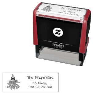 Mistletoe Self-inking Stamp