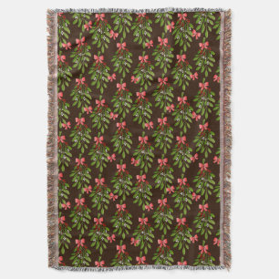 Mistletoe Throw Blanket