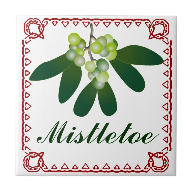 Mistletoe Tile (Front)