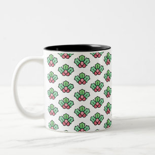 mistletoe Two-Tone coffee mug