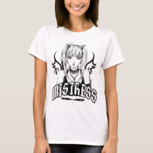 Mistress Gothic Rock Girl Aesthetic Punk Rocker T-Shirt