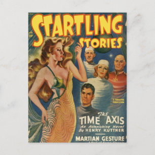 Mistress of Time Postcard