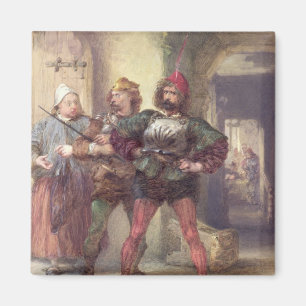 Mistress Quickly, Nym and Bardolph Magnet