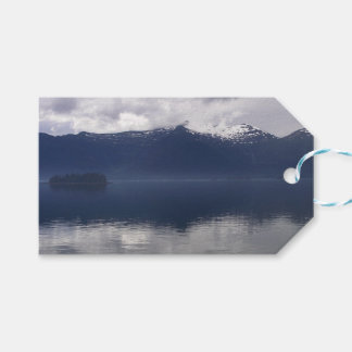 Misty Alaskan Sea in Shades of Blue Gift Tags