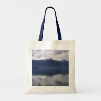 Misty Alaskan Sea in Shades of Blue Tote Bag