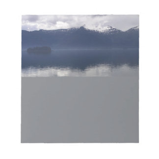 Misty Alaskan Sea Notepad