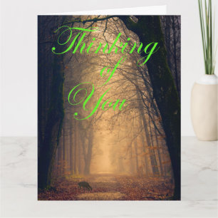 Misty Dawn Card