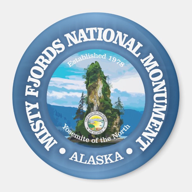 Misty Fjords (NM) Magnet (Front)