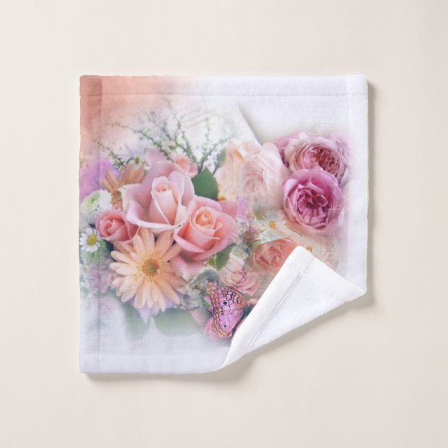 Misty Flower Towel (Wash Cloth)