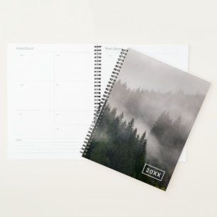 Misty Forest in the Mountains Planner