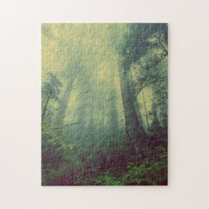 Misty Forest Jigsaw Puzzle