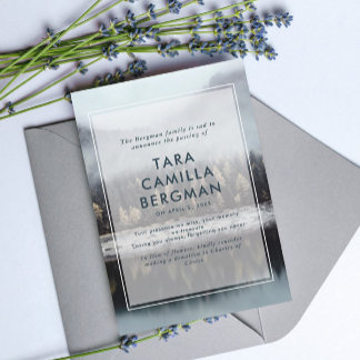 Misty Forest Lake Death Announcement