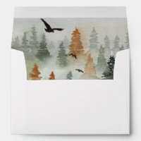 Misty Forest Printed Lining