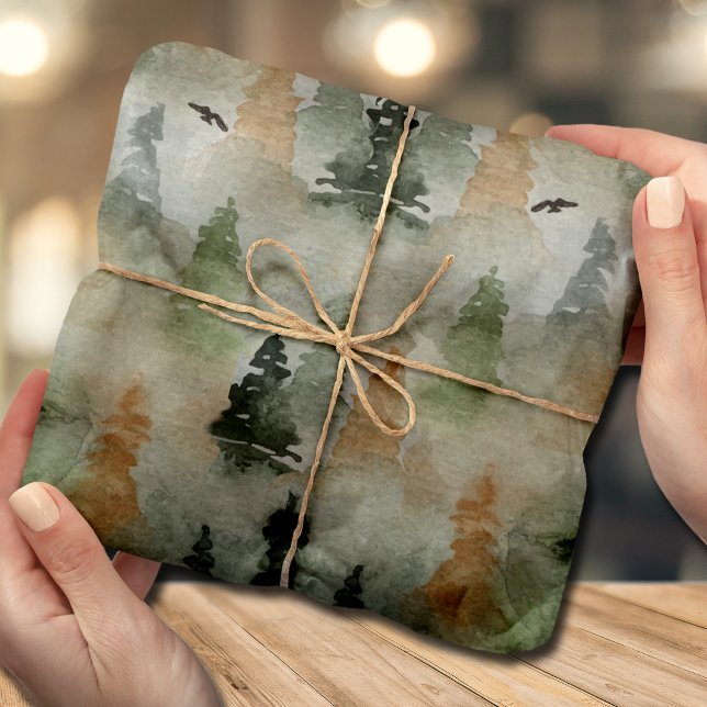 Misty Forest Tissue Paper (Creator Uploaded)