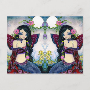 Misty Garden - Postcard