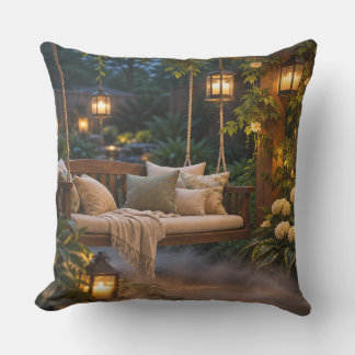 Misty Garden Swing Cushion