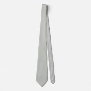 Misty Grey Green Solid Colour Tie