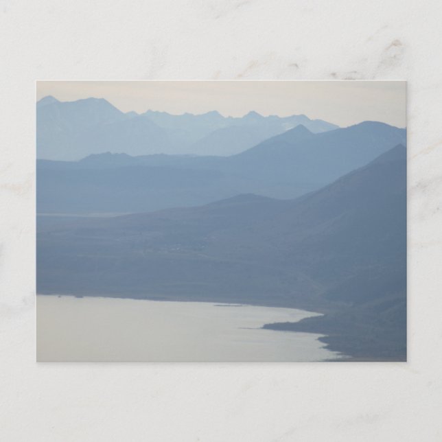 Misty Lake Postcard (Front)