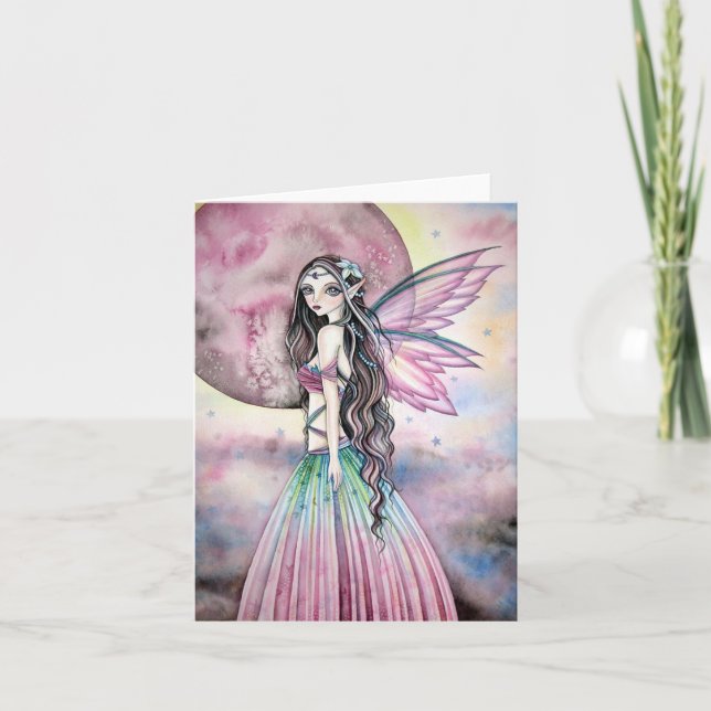 Misty Moon Fairy - Blank Card (Front)